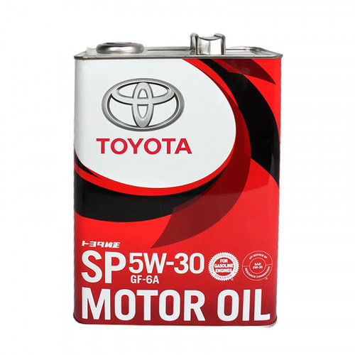 TOYOTA 08880-13705 Масло мотоpное TOYOTA SP GF-6A 5W30 4л