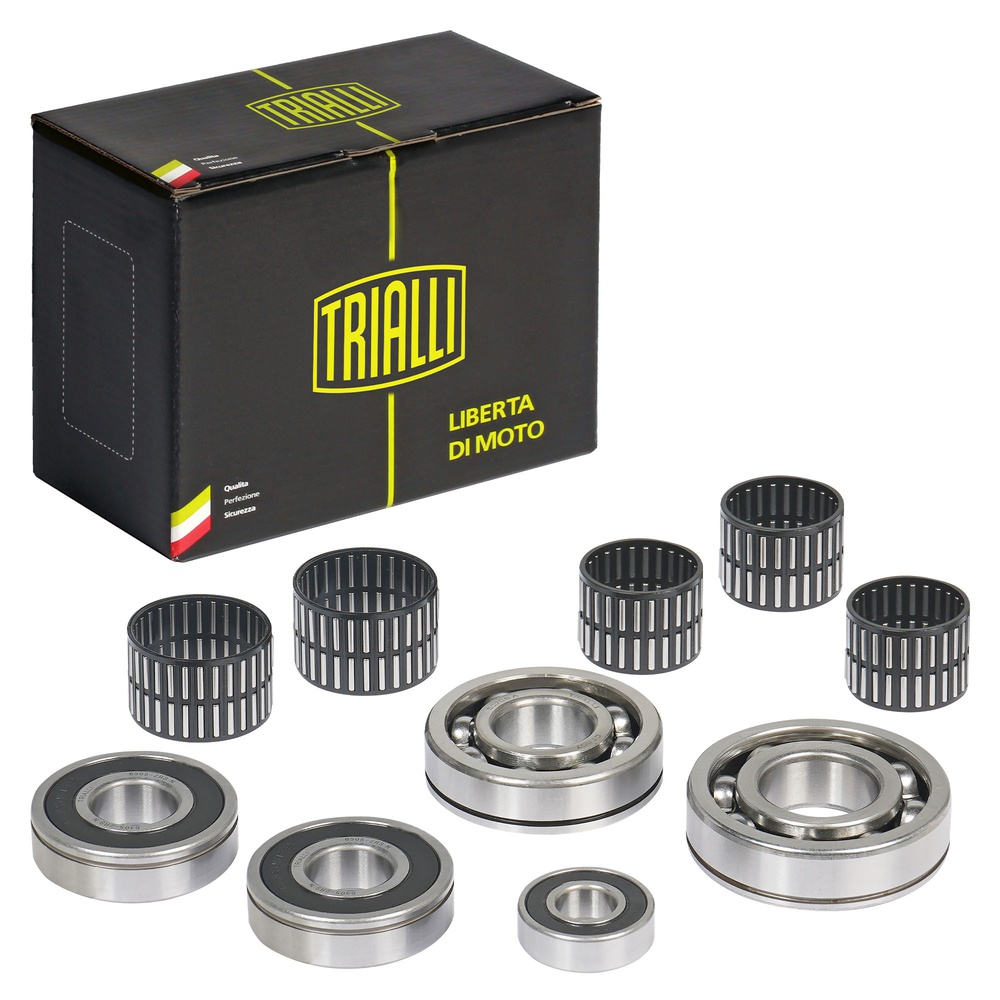 TRIALLI CT756 Ремкомплект КПП (5 ступ.) для ам ГАЗ (до 2003 г.) (шарик. подшип., только подшип.) (CT 756)