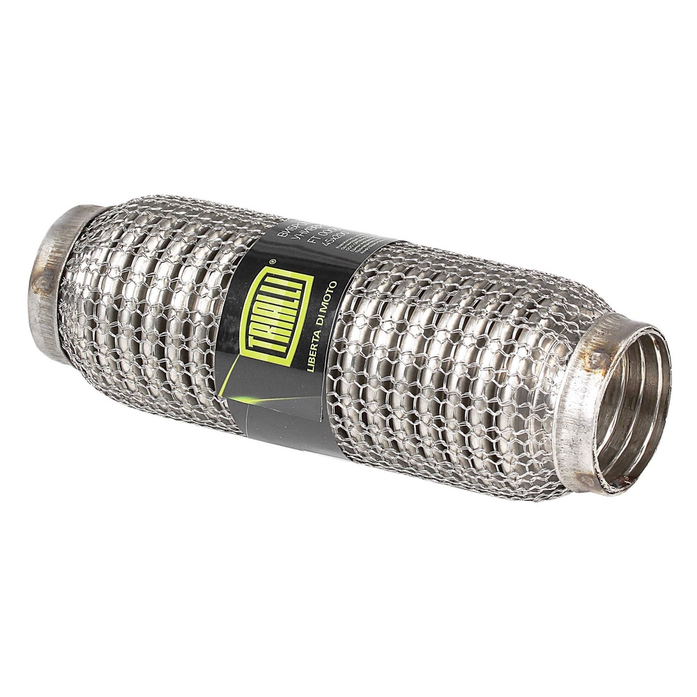 TRIALLI FT0006 Виброкомпенсатор вых. трубы (Гофра) 45x200 HydraWire Mesh (нерж. сталь) (FT 0006)