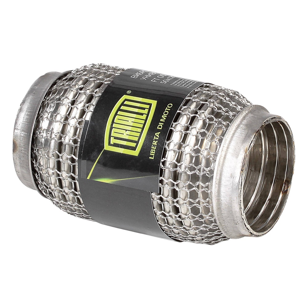 TRIALLI FT0011 Виброкомпенсатор вых. трубы (Гофра) 50x120 HydraWire Mesh (нерж. сталь) (FT 0011)
