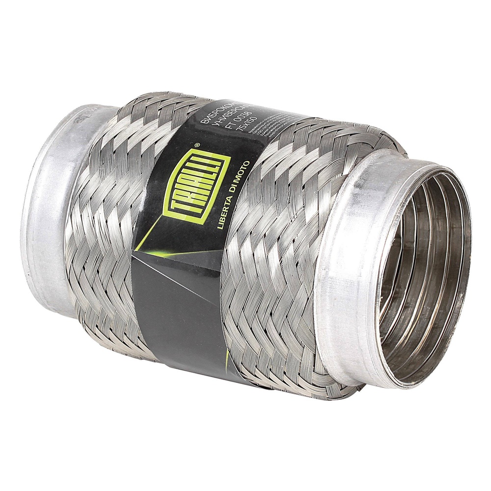 TRIALLI FT0038 Виброкомпенсатор вых. трубы (Гофра) 75x150 HydraWire Mesh (нерж. сталь) (FT 0038)