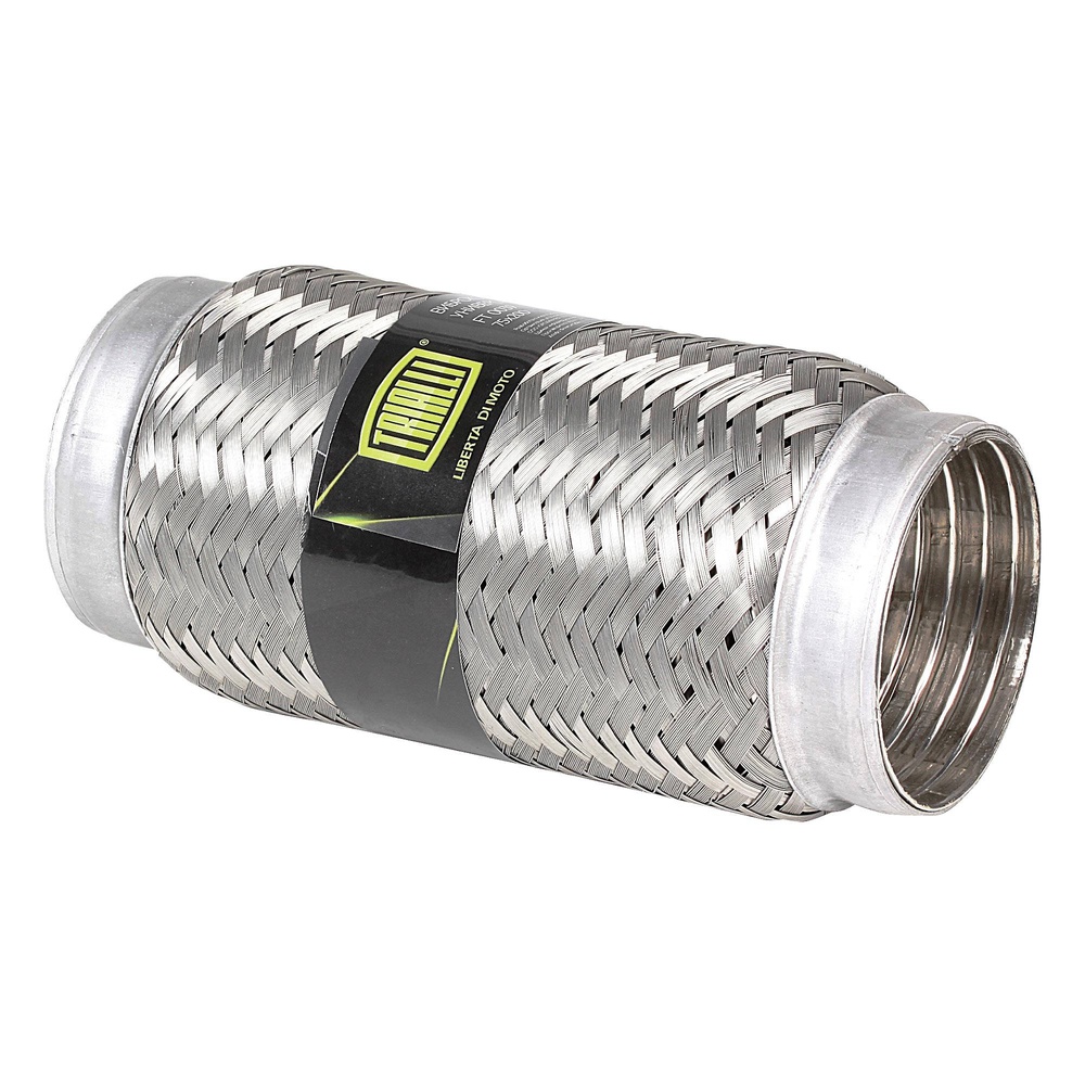 TRIALLI FT0039 Виброкомпенсатор вых. трубы (Гофра) 75x200 HydraWire Mesh (нерж. сталь) (FT 0039)