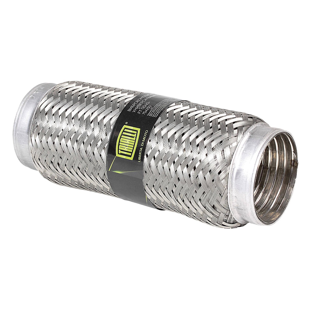 TRIALLI FT0040 Виброкомпенсатор вых. трубы (Гофра) 75x250 HydraWire Mesh (нерж. сталь) (FT 0040)