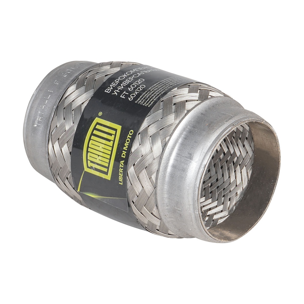 TRIALLI FT60120 Виброкомпенсатор вых. трубы (Гофра) 60x120 InnerBraid (нерж. сталь) (FT 60120)