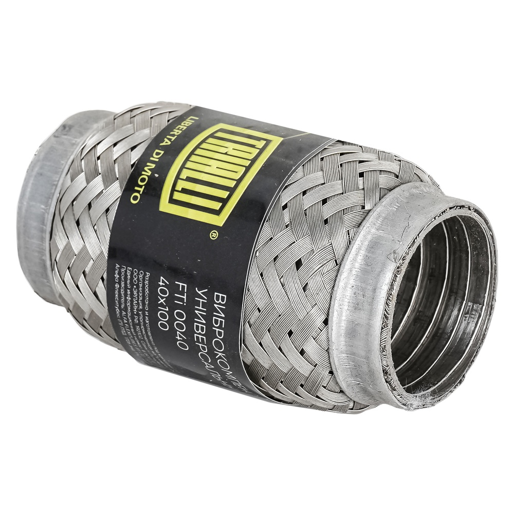 TRIALLI FTi0040 Виброкомпенсатор вых. трубы (Гофра) 40x100 InterLock (нерж. сталь) (FTi 0040)
