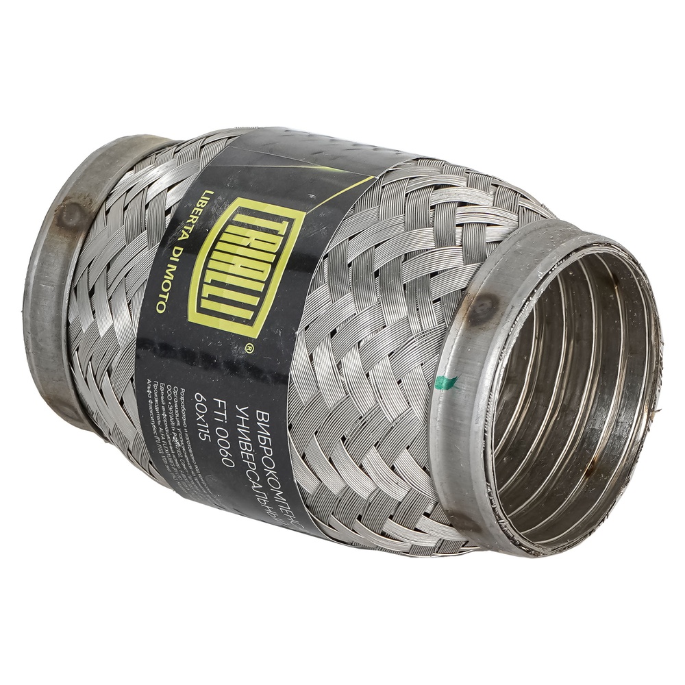 TRIALLI FTi0060 Виброкомпенсатор вых. трубы (Гофра) 60x115 InterLock (нерж. сталь) (FTi 0060)