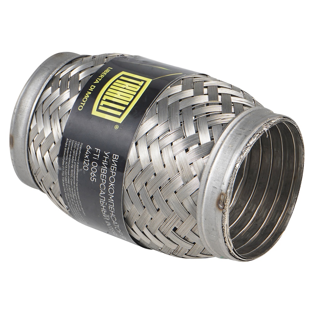 TRIALLI FTi0065 Виброкомпенсатор вых. трубы (Гофра) 64x120 InterLock (нерж. сталь) (FTi 0065)