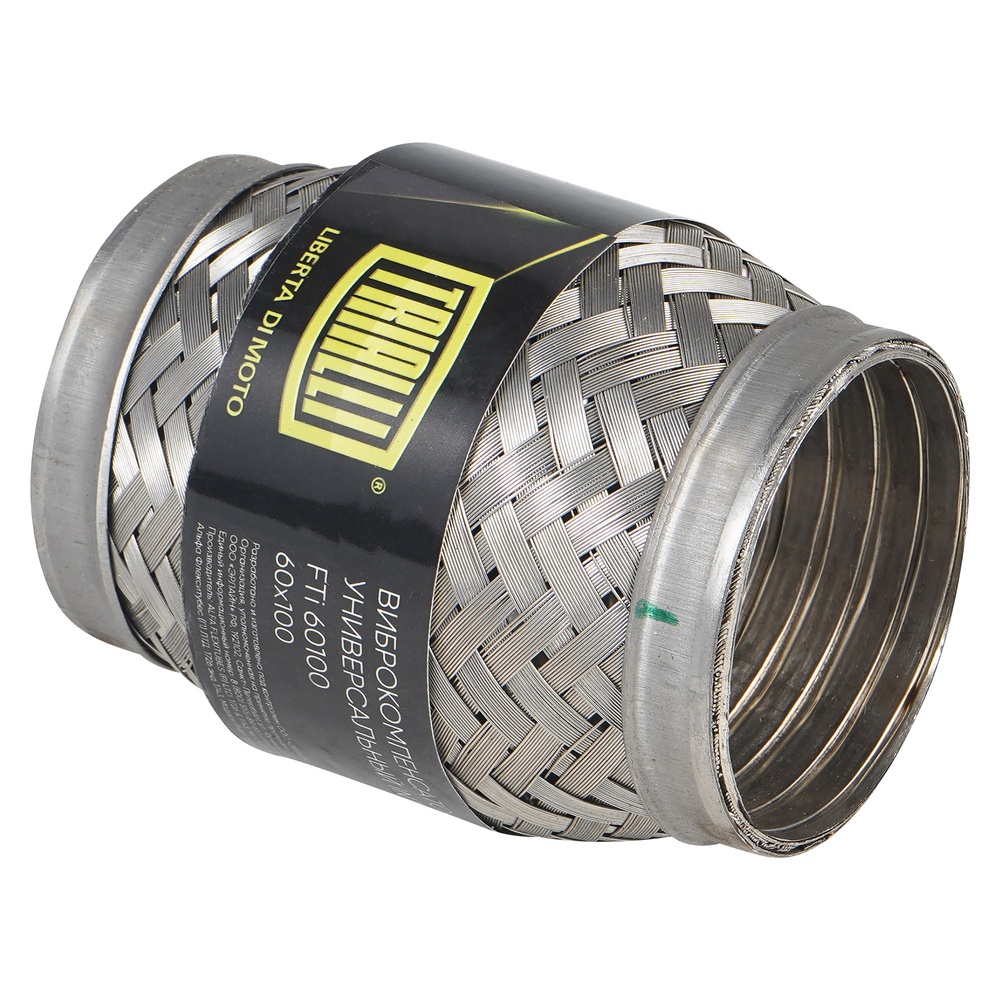 TRIALLI FTi60100 Виброкомпенсатор вых. трубы (Гофра) 60x100 InterLock (нерж. сталь) (FTi 60100)