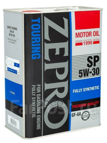 ZEPRO 4251-004-0 Масло моторное синтетическое 4л - 5W-30 ZEPRO TOURING FS SP, GF-6A