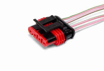 cargen AX-308 Разъем 2820881 (4pin) 4 контакта бензонасоса, датчика уровня топлива для GAZ; датчика уровня топлива для Lada (ВАЗ); катушки зажигания для Dacia, Lada (ВАЗ), Renault; топливного насоса для Geely.