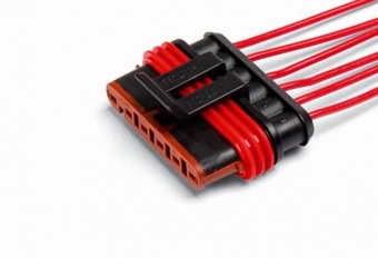 cargen AX-323-2 Разъем 282090 (6pin) 6 контактов жгута форсунок для GAZ, UAZ; жгута ЭСУД для GAZ.