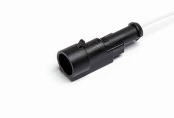 cargen AX-360 (282103-1) Рем.набор-Колодка 1-но контактная штыревая, с проводами 0,5 кв.мм