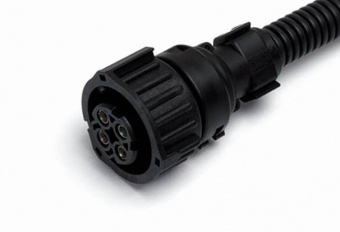 cargen AX-522 Разъем байонет (розетка) 1-967325-1 (4pin) 4 контакта с прямым адаптером, датчика спидометра, датчика уровня пола для ЗИЛ, Камаз, Краз, МАЗ, ПАЗ, Урал.