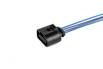 cargen AX-538 Разъем 42121400 (4pin) 4 контакта датчика абсолютного давления и температуры для Skoda, GAZ, ЗАЗ; катушки зажигания Audi, Seat, Skoda, Volkswagen. 