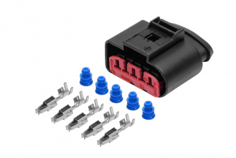 cargen AX6515S Разъем 1J0973775A (5pin) 5 контактов датчика массового расхода воздуха для Audi, Ford, Seat, Skoda, Volkswagen.