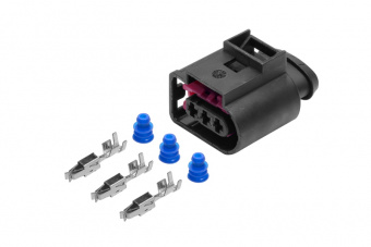 cargen AX6543S Разъем 4D0971993 3-х контактный топливных форсунок давления топлива VAG