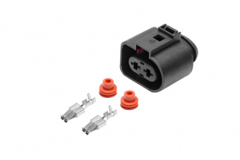 cargen AX6562S Разъем 1J0973752 (2pin) 2 контакта датчика температуры охлаждающей жидкости, вторичного насоса для Audi, Dodge, Ford, Porsche, Seat, Skoda, Volkswagen.