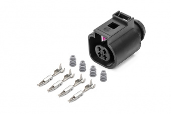 cargen AX6584S Разъем 4B0973712 (4pin) 4 контакта датчика температуры для Audi, Ford, Seat, Skoda, Volkswagen.