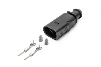 cargen AX6592S Разъем 1J0973802 (2pin) 2 контакта компрессора кондиционера для Volkswagen.
