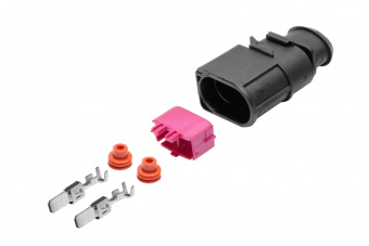 cargen AX6602S Разъем 1J0973852 2-х контактный вентилятора охладжения ДВС VAG
