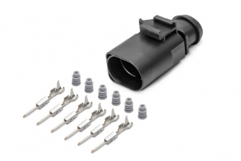 cargen AX6656S Разъем 3B0973813 (6pin) 6 контактов датчика парковки для Audi, Seat, Skoda, Volkswagen.