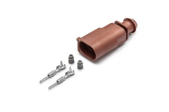 cargen AX8242S Разъем 6X0973802A компрессора конд. 2-х контактный