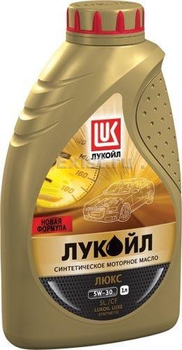 Лукойл 196272 Масло моторное синтетическое ЛЮКС 5w30 SL/CF 1л.