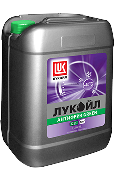 Лукойл 227384 Антифриз Лукойл GREEN G11 зелёный -40C - 10L