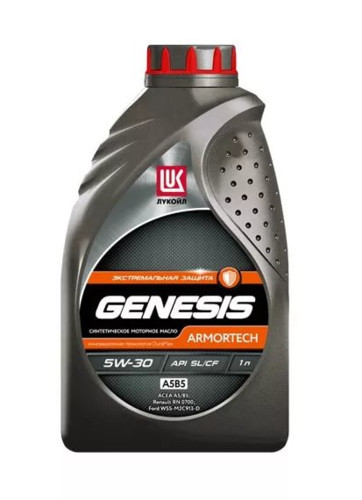 Лукойл 3149867 ЛУКОЙЛ GENESIS ARMORTECH 5W30 FD Масло моторное синтетическое (1L)