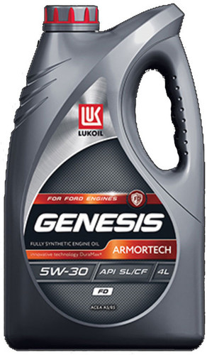 Лукойл 3149878 ЛУКОЙЛ GENESIS ARMORTECH 5W30 FD Масло моторное синтетическое (4L)